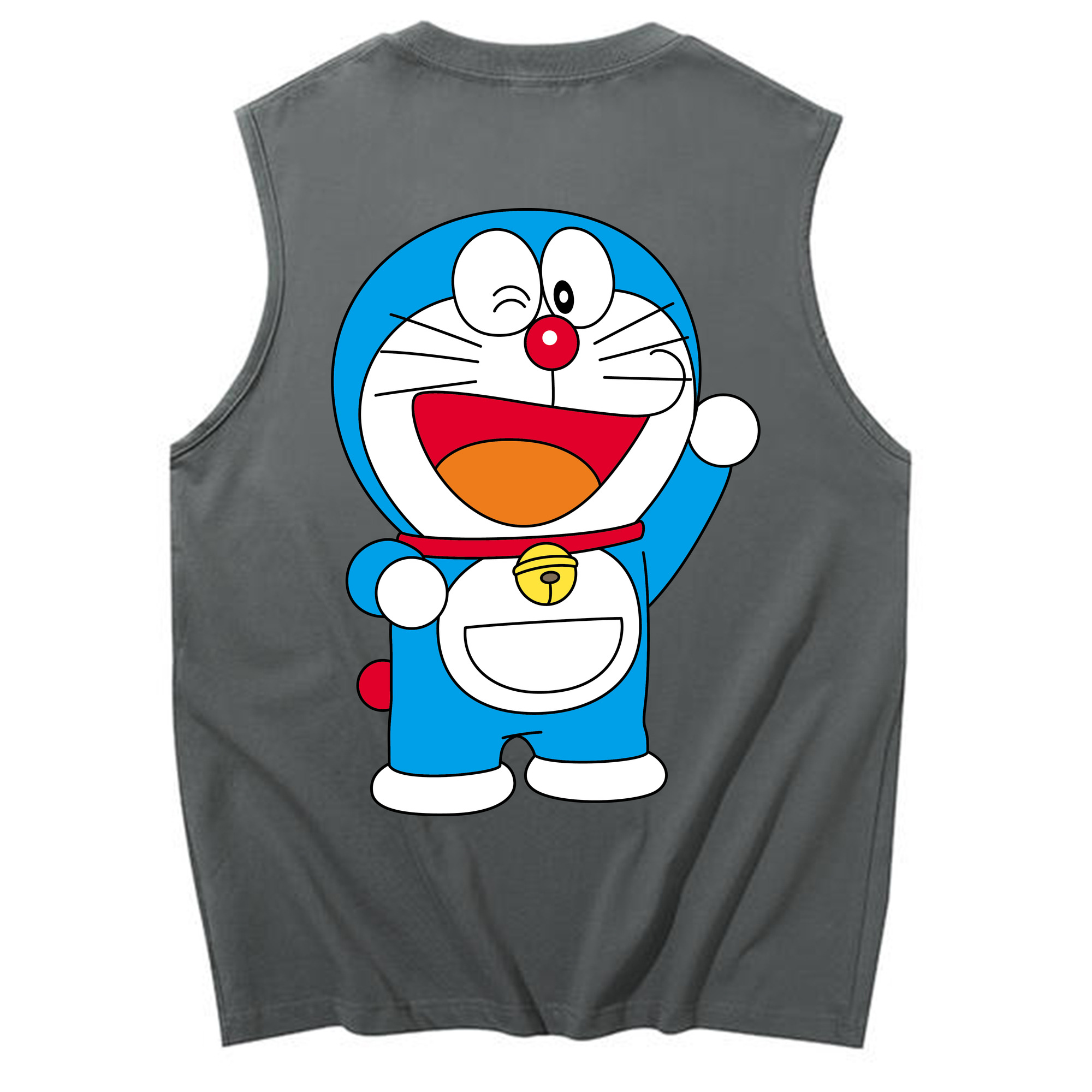 （画像用） ドラえもん Doraemon コットン100％タンクトップ（背面プリント）
